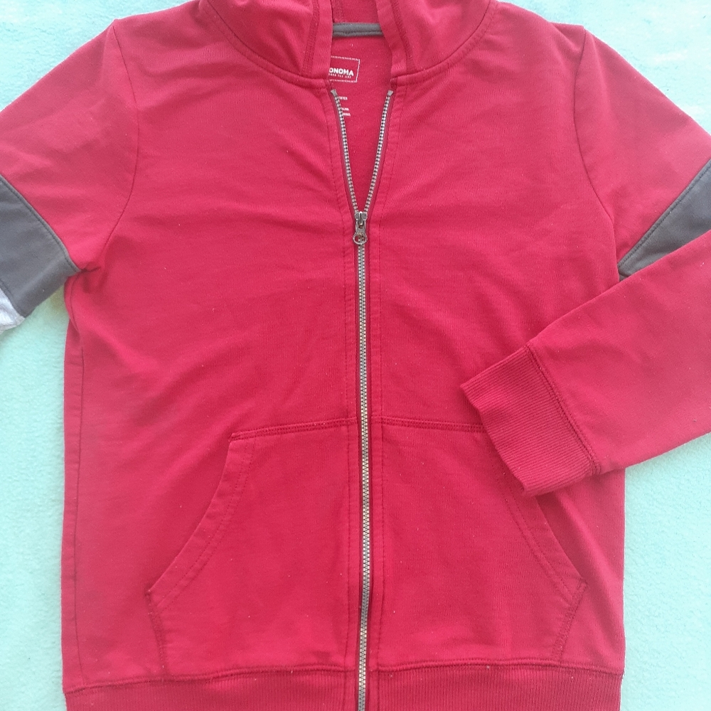 Sonoma hoodie, red,boys size 8